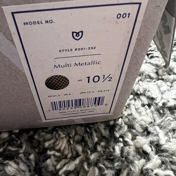 Rothy's Silver Flats Comfortable Woven Design - Picture 2 of 6